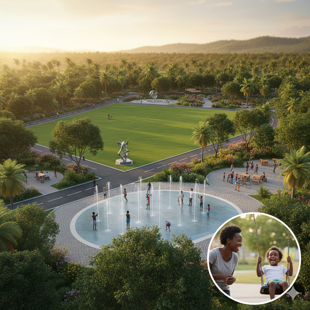 Parc de jeux et espaces verts